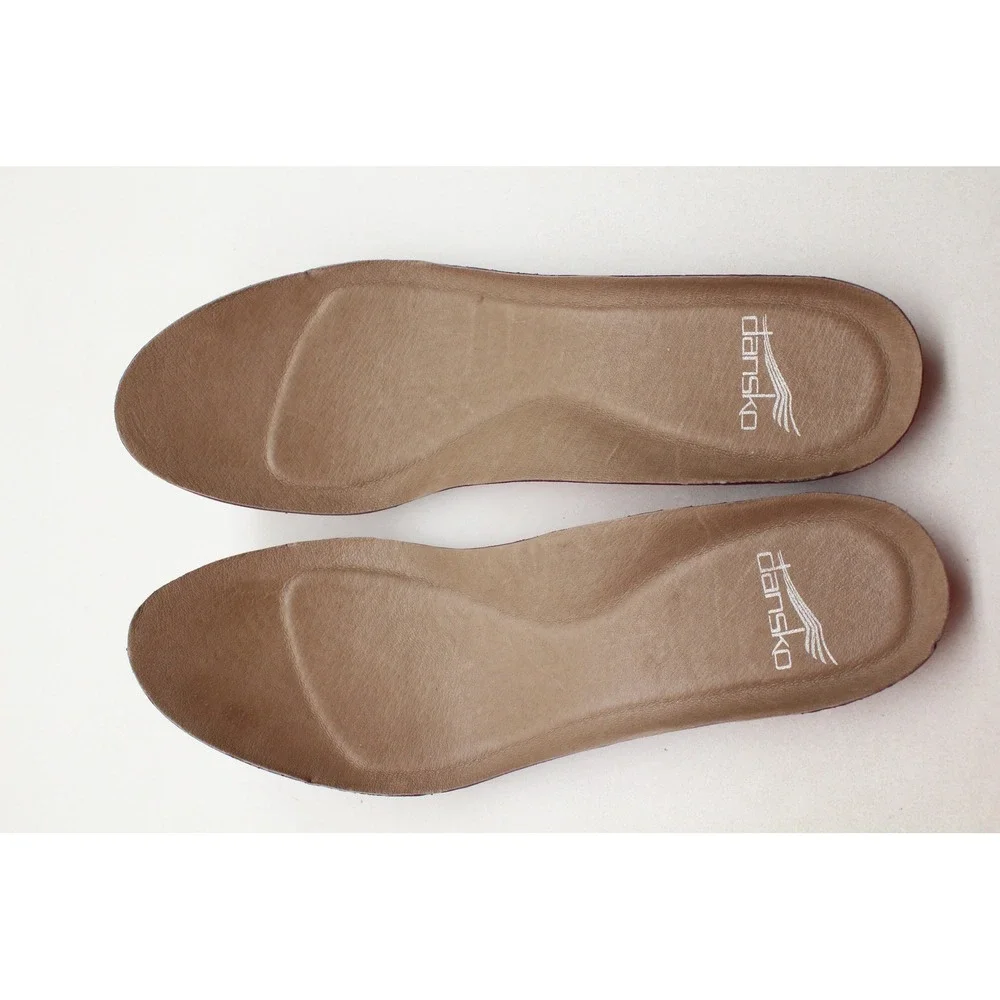 Dansko Roxanne Womens Size 39 Grey Leather Mary Jane Block Heel Pumps